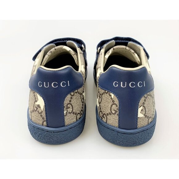 NIB Gucci Ace Gg Supreme Stars Sneakers Size 35 - Picture 7 of 11